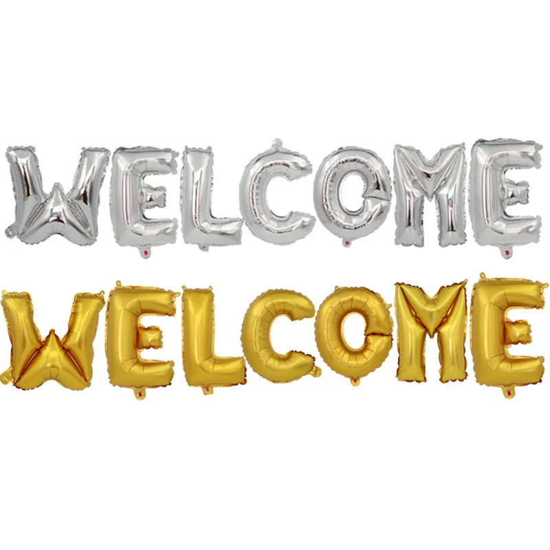 Распродажа товары для вечерние Добро пожаловать 16 дюймов свадьбы дня рождения