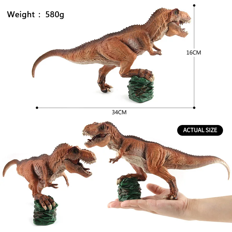 Динозавр Юрского периода Кайзер дракон имитация героев мультфильма модель