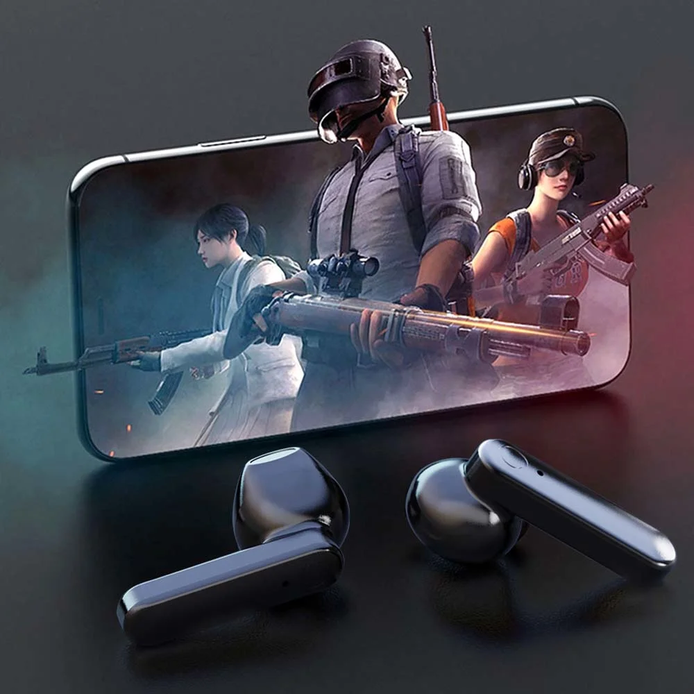 저렴한 블루투스 5.1 TWS 무선 이어폰 스포츠 방수 이어 버드 스테레오 9d베이스 헤드셋 마이크가있는 터치 컨트롤 이어폰