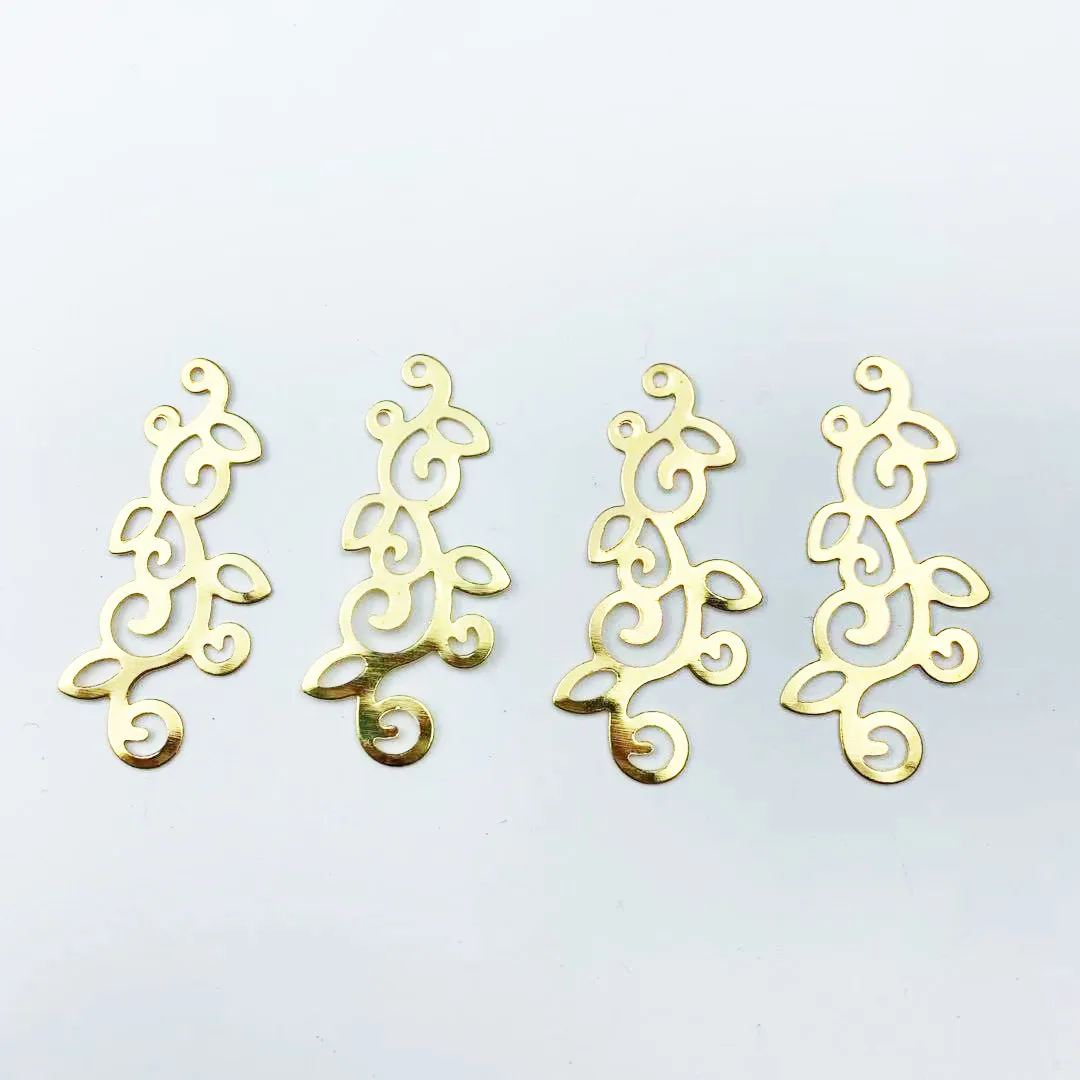 30 шт. золотистые/Серебристые Металлические коннекторы для украшений сделай сам 39