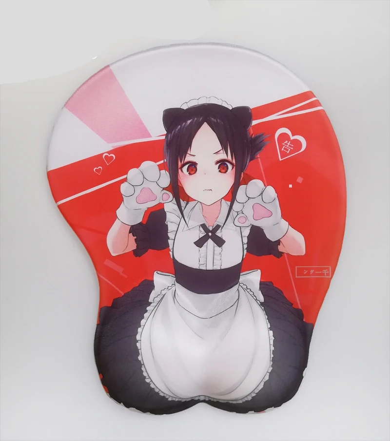 1 шт. 3D-коврик для мыши с рисунком аниме Kaguya Sama: Love Is War Fujiwara Chika мужчин и женщин |