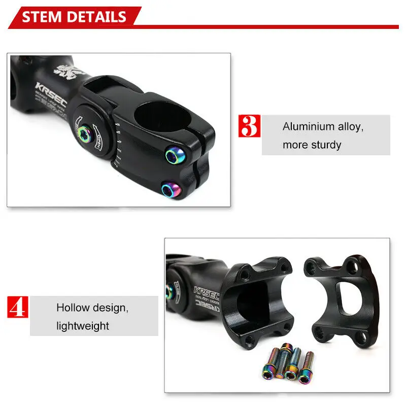 Велосипедный стержень MTB дорожный городской велосипед Регулируемый Стержень 31 8