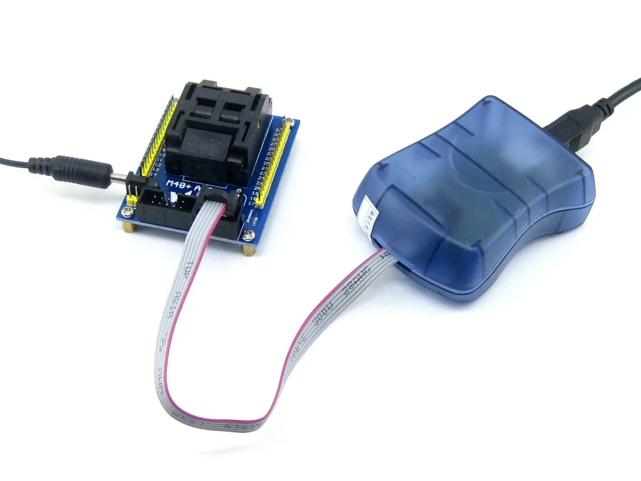 Тестирование и сгорание ИС Yamaichi с простой платой особенно посылка упаковки AVR TQFP32