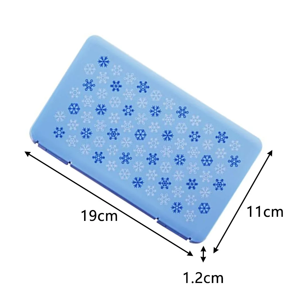 2 шт. Складная маска ящик для хранения сумка губ лица простая сборка легко носить