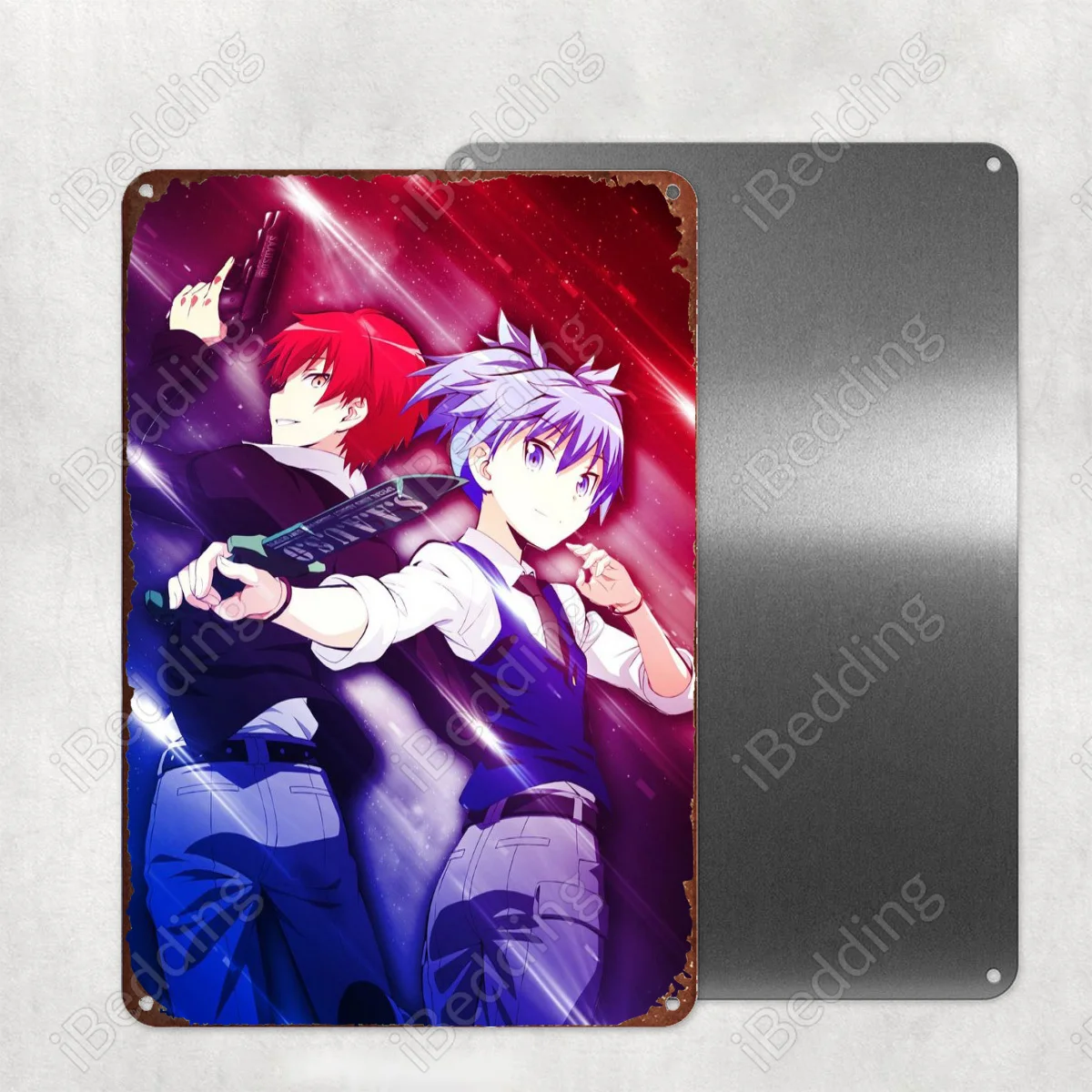 

Классная комната убийц, украшение для дома, бара, железная живопись, персонализированный паб, клуб, промышленный Декор