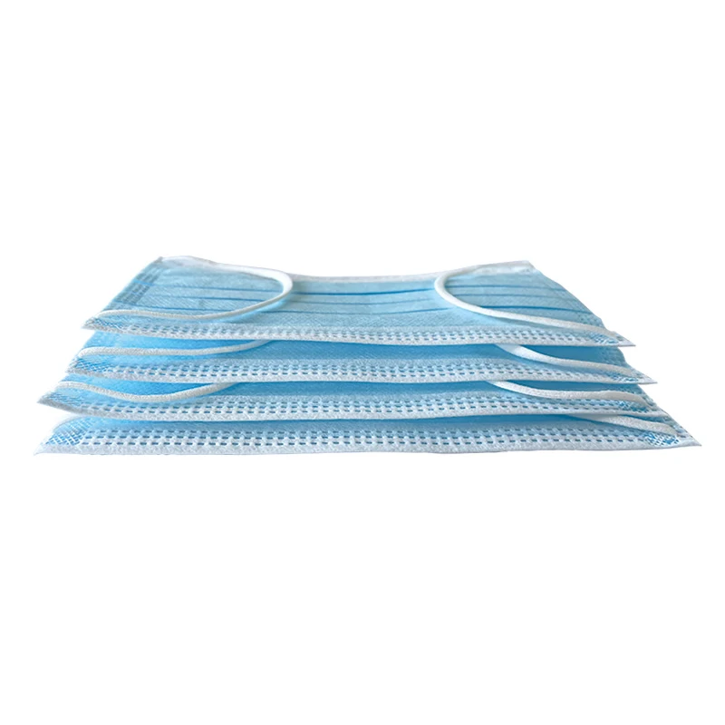 

bfe99 CE surgical face mask 50 pcs medical en14683 type iir disposable earloop non-woven skin friendly melt blown filter layers