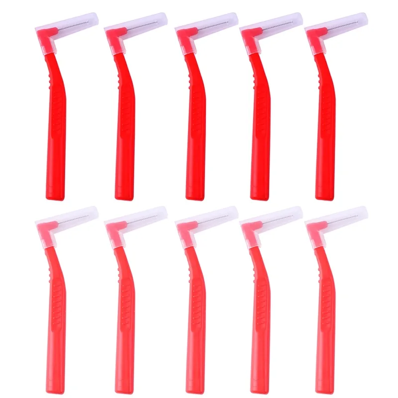10pcs 200/20/10 шт. зубная нить для ухода за межзубным пространством, Чисти зубы палочка Палочки s нить Палочки гигиена полости рта зубная нить Oral - Цвет: 10pcs