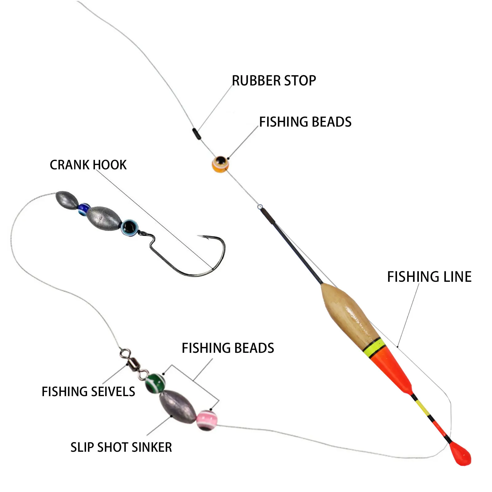 10 шт./лот Рыболовные Поплавки пробковая плавающая антенна комплект деревянных