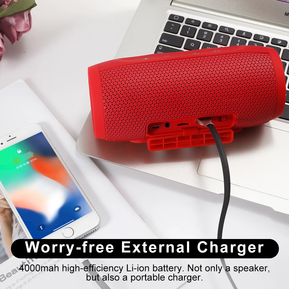 Tycipy S16 Bluetooth динамик Soundbar Сабвуфер гарнитура для iPhone двойные динамики переносные