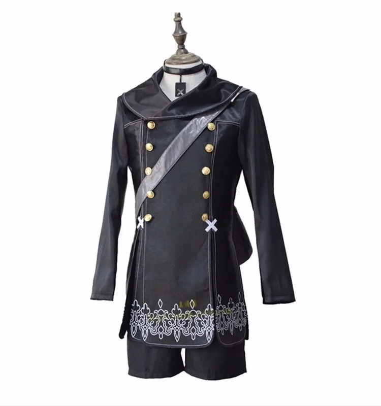 Лидер продаж костюмы для косплея NieR Automata 9S мужские наряды вечеринки пальто YoRHa № 9