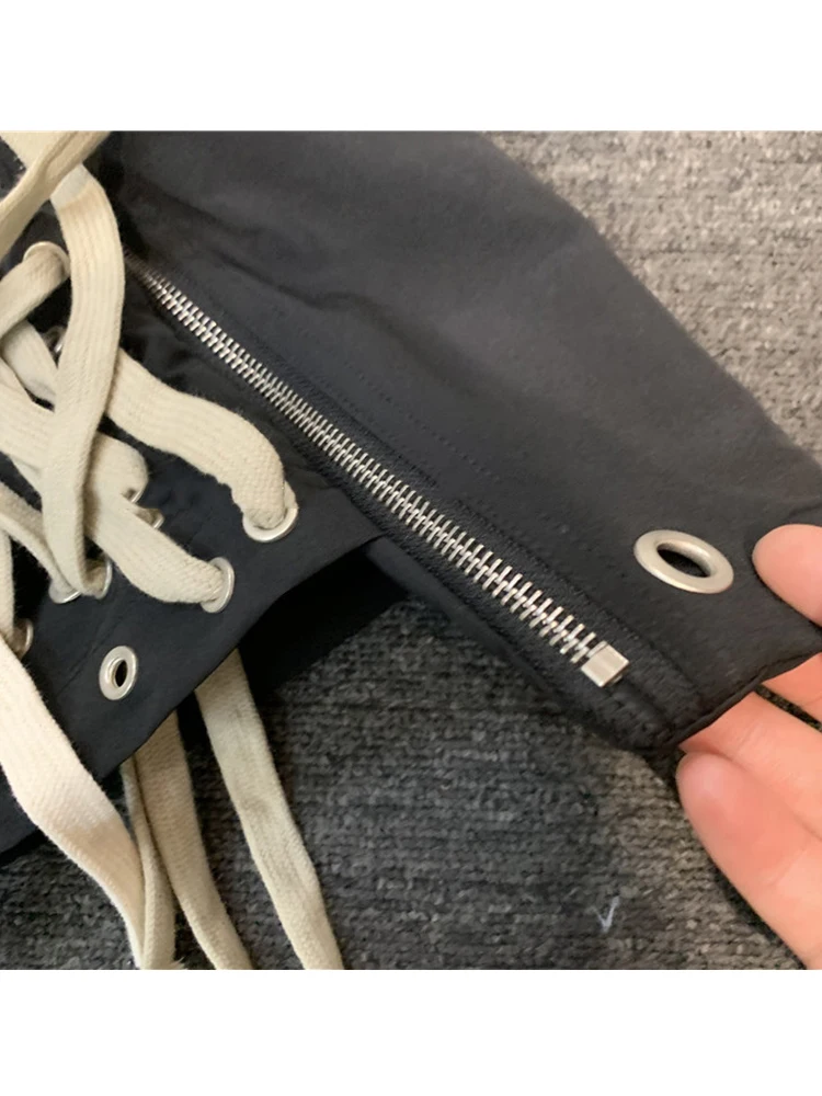 

Heavy craft, contrast, cross drawstring, three-dimensional pockets, irregular skirts, women's summer new personality, wild