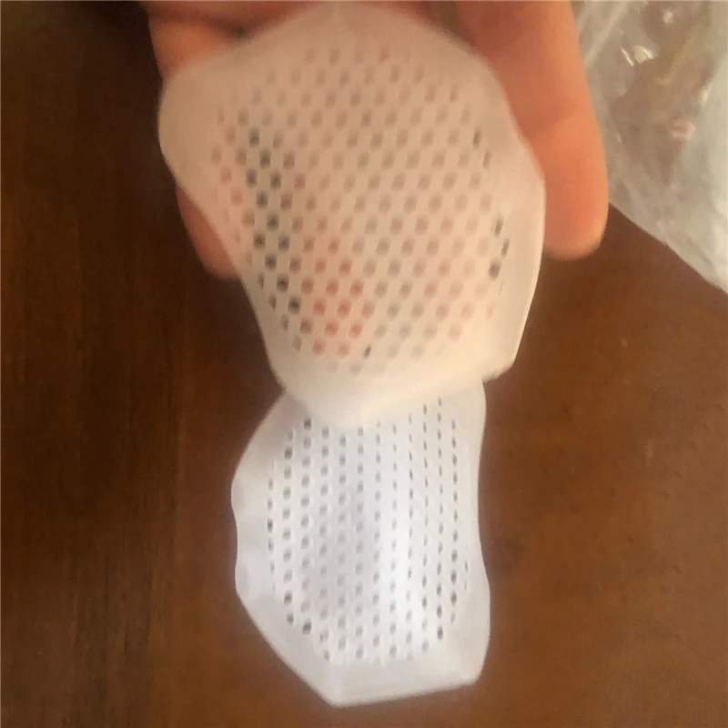 Одна пара стельки для носков силиконовые подушечки передней части стопы удобные