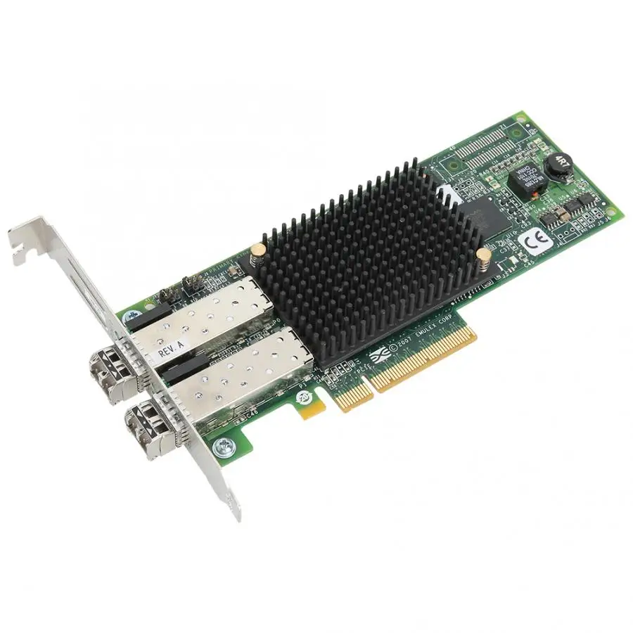 Двухпортовая волоконно-канальная карта HBA Компьютерные аксессуары для EMULEX LPE12002 FC