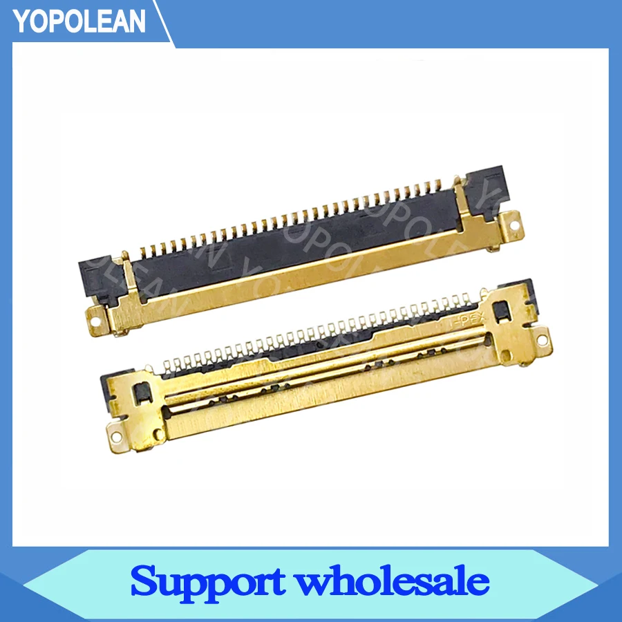 Новинка золотистый светодиодный LVDS Кабельный разъем 50 шт./лот 0 5 мм 30 контактов