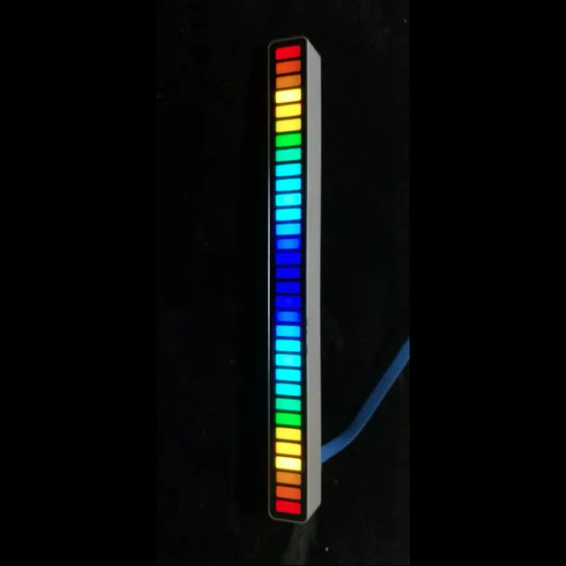 

Car Voice-activated Pickup Rhythm Light USB Creative Colorful Music Atmosphere Light Desktop Screen Colorful Decorative Lights