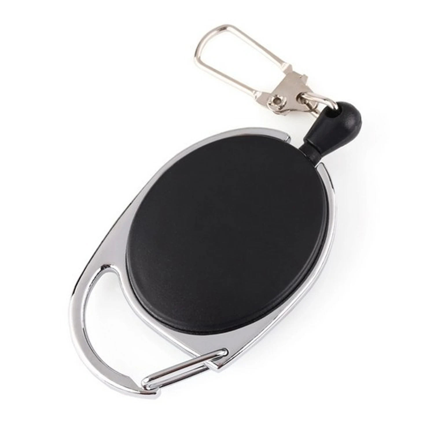 2 шт. выдвижной держатель значка катушка кольцо для ключей значок с карабином