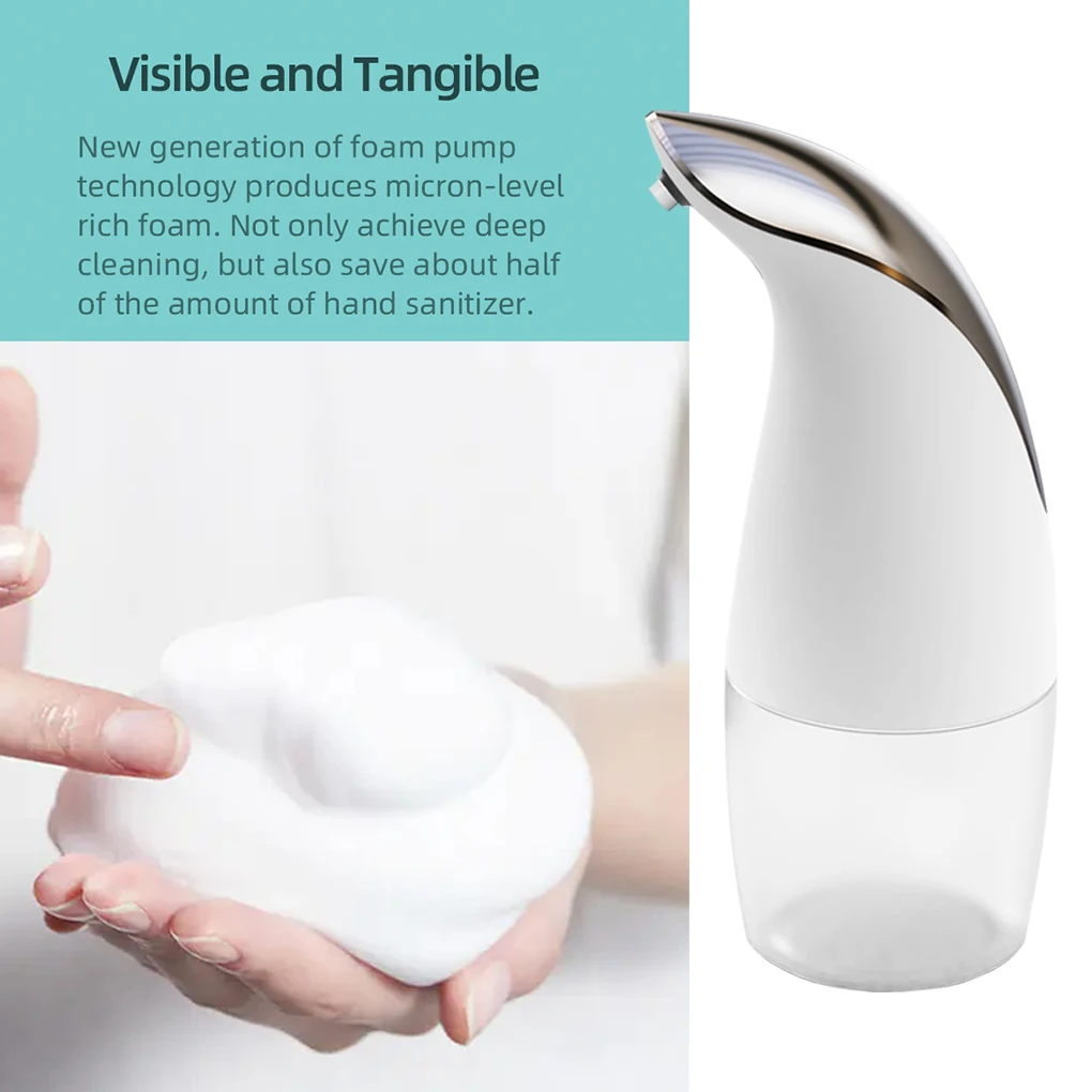 

Touchless Soap Dispenser Automatic Induction Foam Liquid Soaps Dispenser For Bathroom Equipment Kitchen Toilet Sanitizer ABS+PC