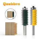 Концевые сверла с приподнятой панелью В, 8 мм, 12 мм, клей для фрезерных станков Tenon, для фрезерных станков, строительные инструменты