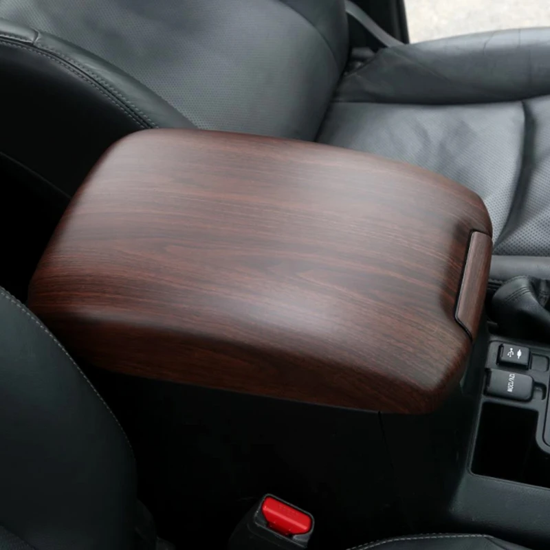 Carманго для Toyota Land Cruiser Prado 150 автомобильный Стайлинг подлокотник коробка для хранения Крышка отделка рамка наклейка интерьерные аксессуары
