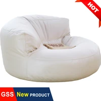 sofa cover pouf ottoman corner seat beanbag chair couch futon bean bag puff lounge furniture technology cloth not real leather