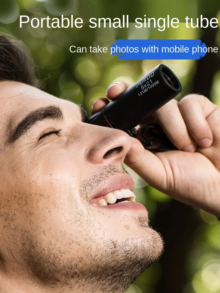 

Mini Mobile Phone Monocular Telescope Small HD High Power Night Vision Portable Pocket Telescope