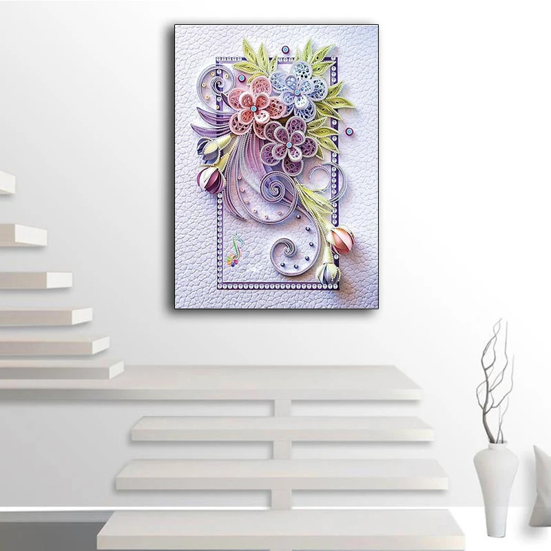 Новая Алмазная вышивка с трехмерным цветком деревом особой формы алмазная