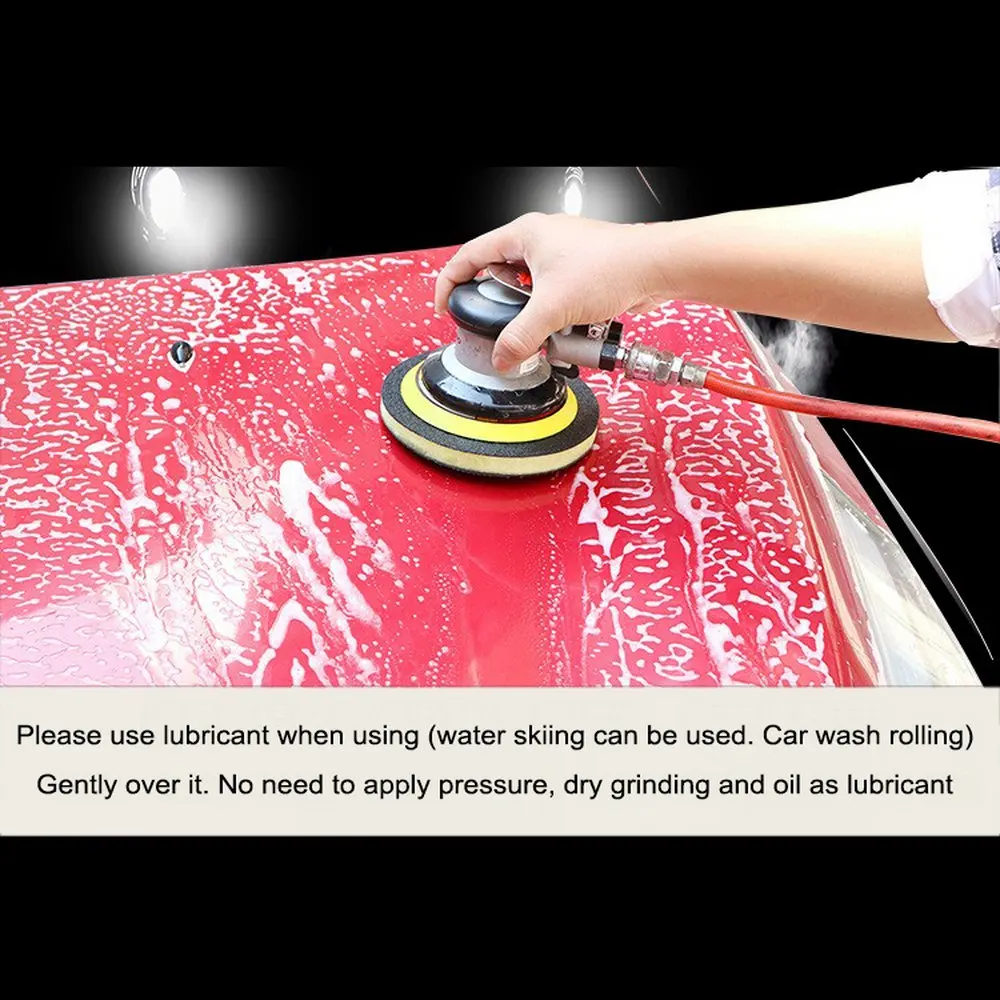 10000RPM Dual Action Pneumatic Air 5 Inches Sander Car Paint Care Tool Polishing Machine Electric Woodworking Grinder Polisher |