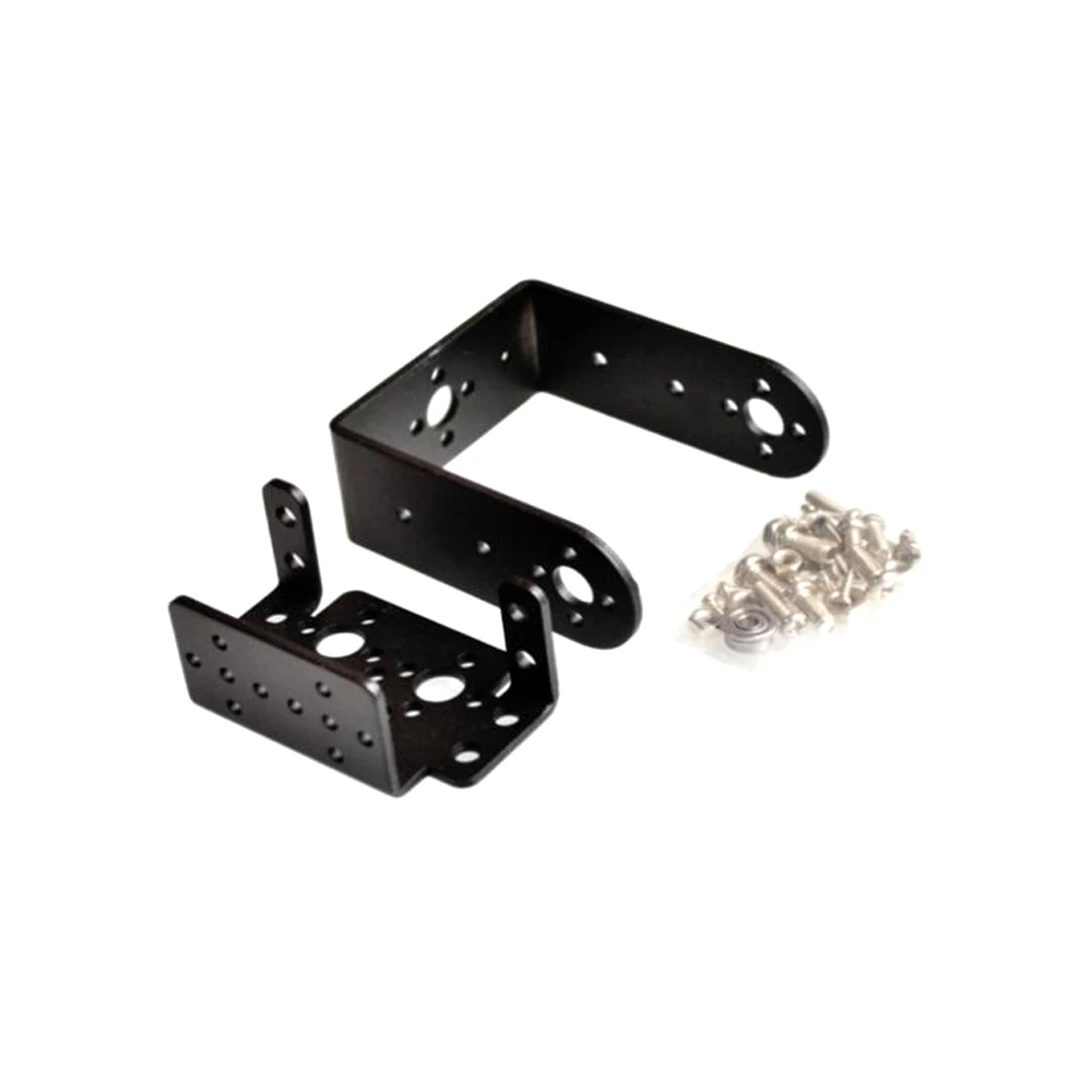 1 компл. 2 DOF короткий панорамный и Наклонный сервопривод для совместимого MG995 MG996R