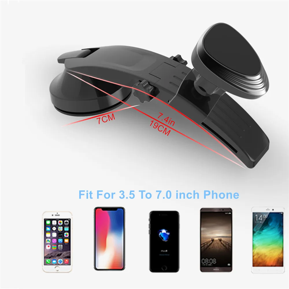 Магнитный держатель для телефона от 4 0 до 6 5 дюймов автомобильный Xiaomi Pocophone F1 Huawei
