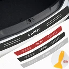 1 шт., защитная наклейка на задний бампер автомобиля Volkswagen VW CADDY Scirocco CC GOLF