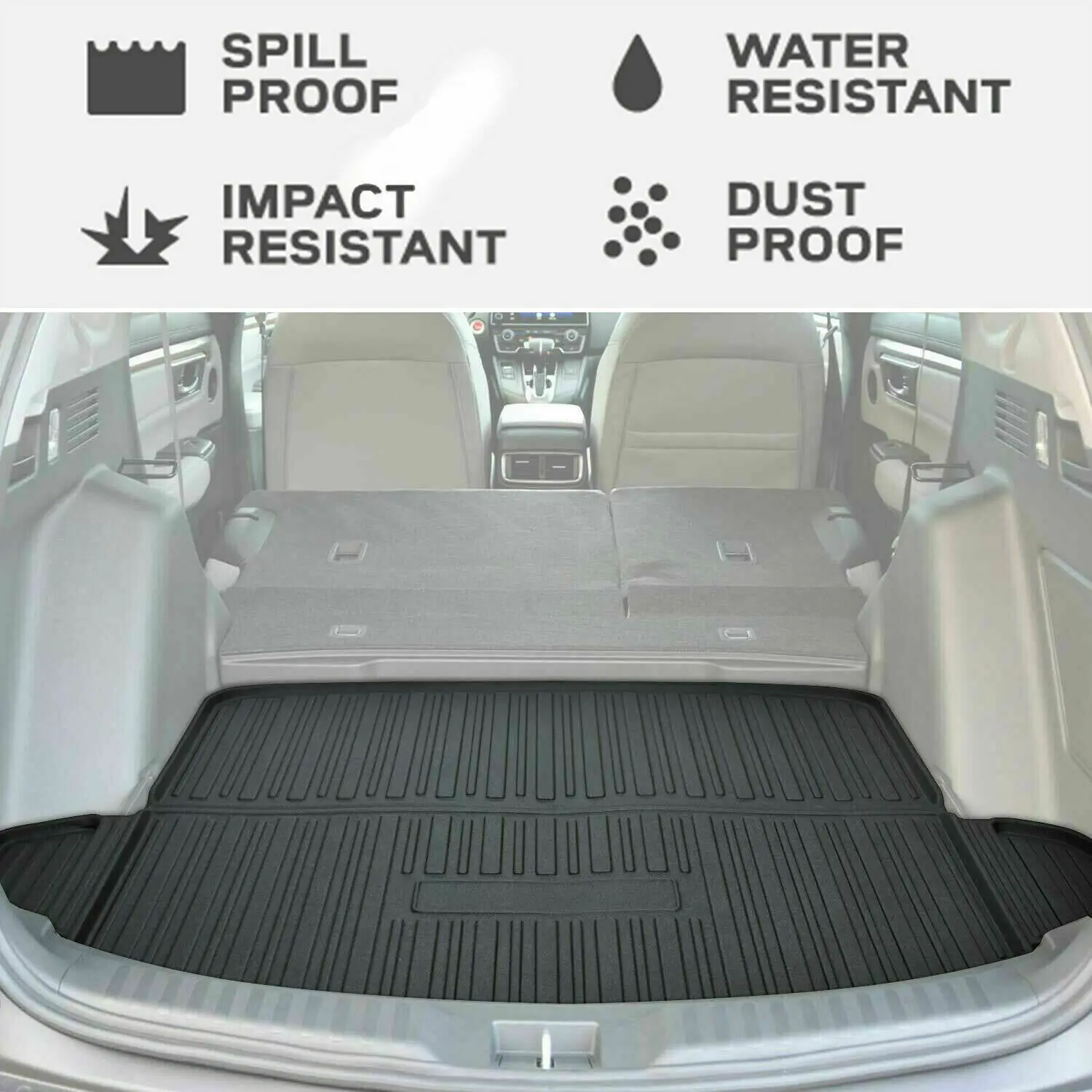 Автомобильный задний багажник Грузовой TPO коврик для багажника напольный лоток