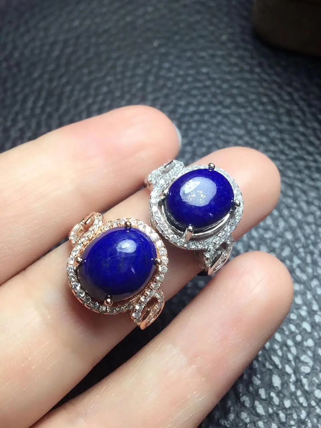 Самый лучший подарок для вашей мамы Lapis кольцо 925 серебро прекрасный гарнитур