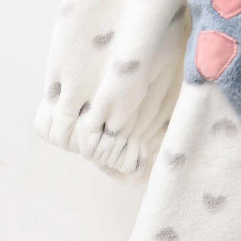 Теплая фланелевая ночная рубашка хорошего качества на осень и зиму домашняя