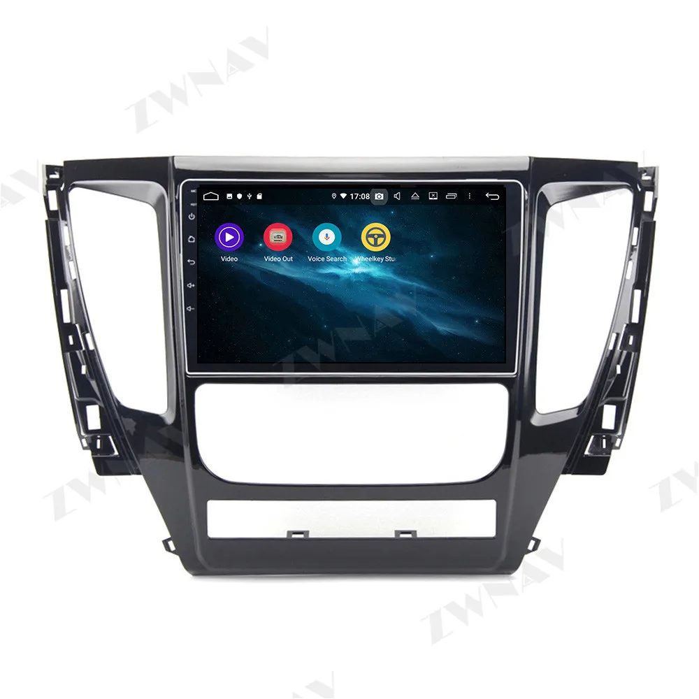 PX6 4G + 64GB Android 10 0 автомобильный мультимедийный плеер для Mitsubishi Pajero 2017 2019 Navi Radio navi