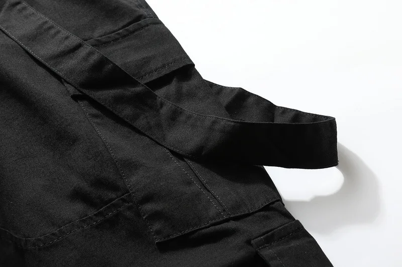 

Men Camouflage Casual Loose Straight Bib Cargo Pant Male Streetwear Hip Hop Vintage Fashion Overalls Trousers