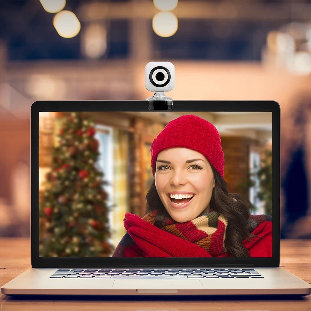 

High Quality 360 Degree USB HD Webcam Web Cam Clip-On Digital Camcorder With Microphone For Laptop PC Computer Online Teaching