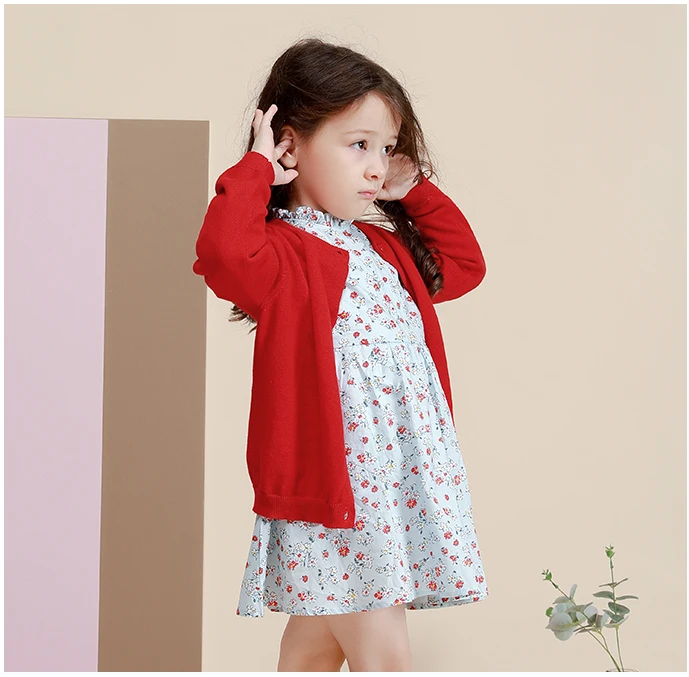 Осенне-зимняя детская одежда 21 Цвет хлопковый свитер для мальчиков и девочек