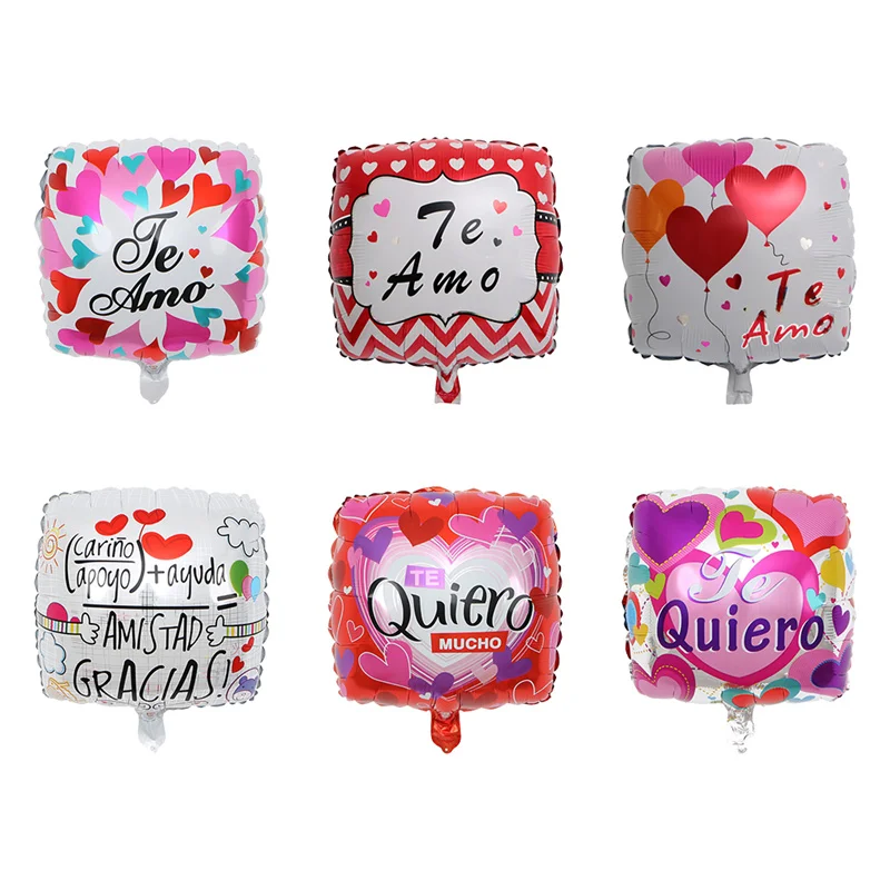 

10 шт., 18-дюймовые цифры с надписью TE mo