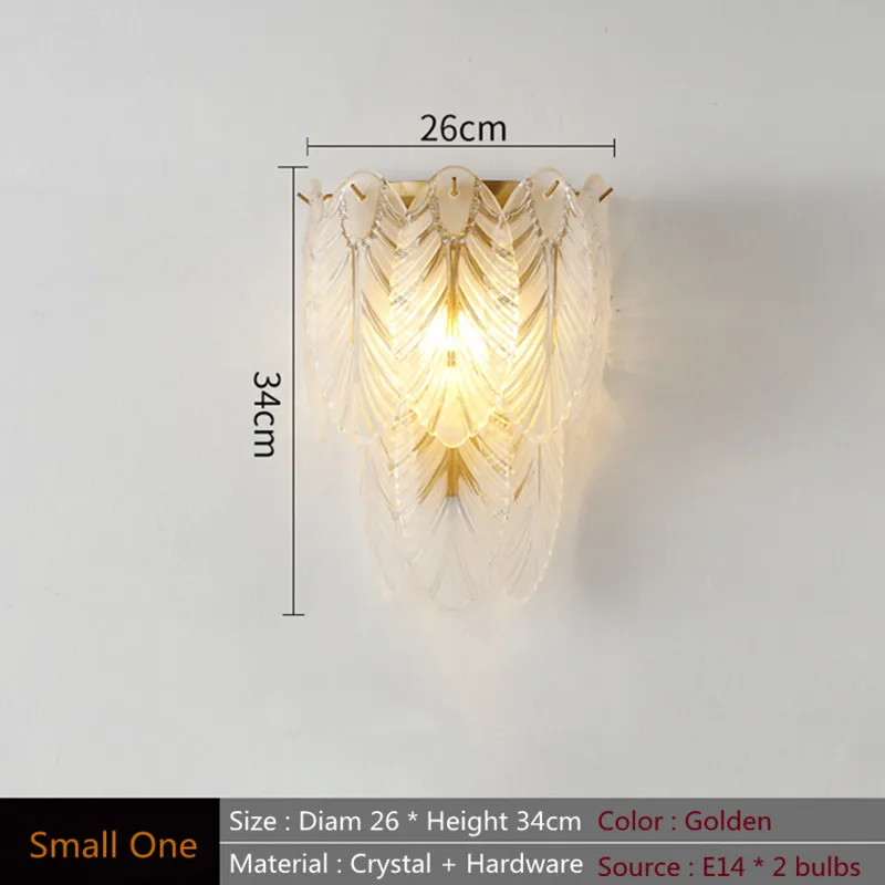 Современный роскошный декоративный настенный светильник в скандинавском стиле