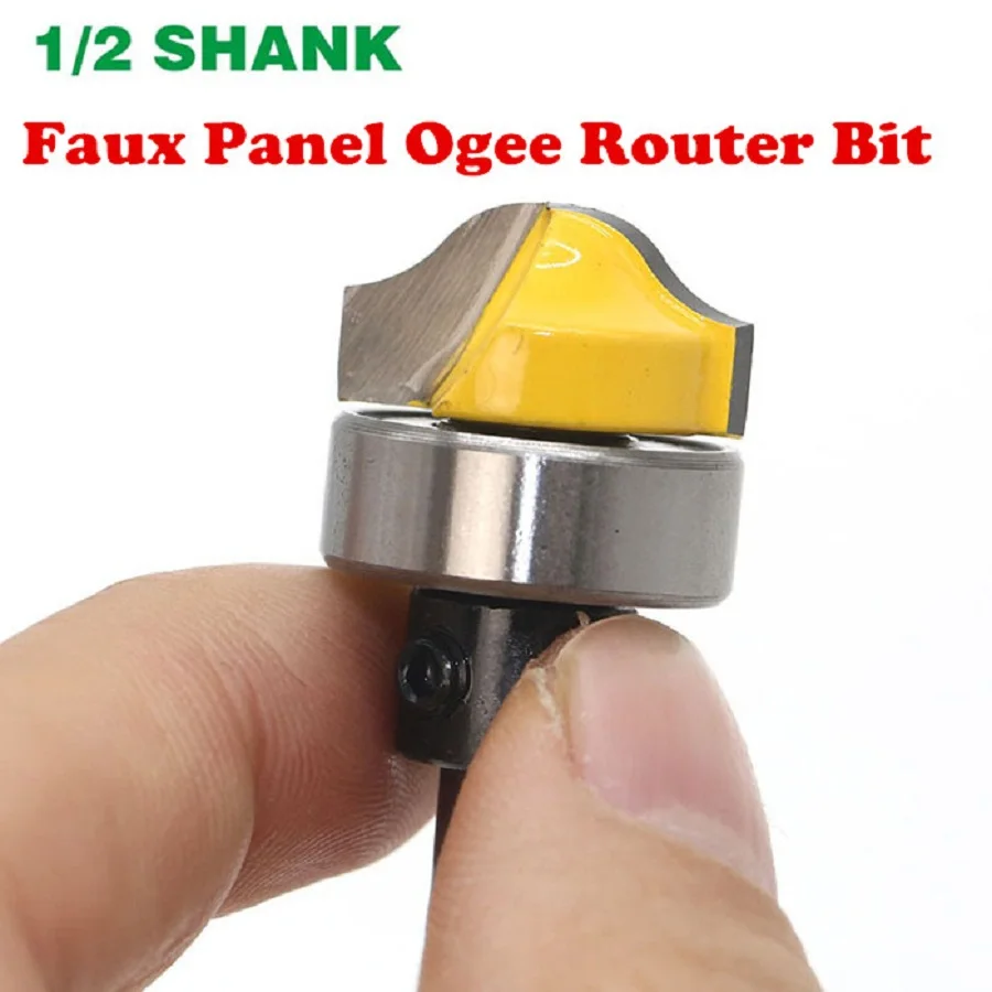 1 шт. 12 7 мм хвостовик имитация панели Ogee паз древесины фрезы 1/2 &quotхвостовик