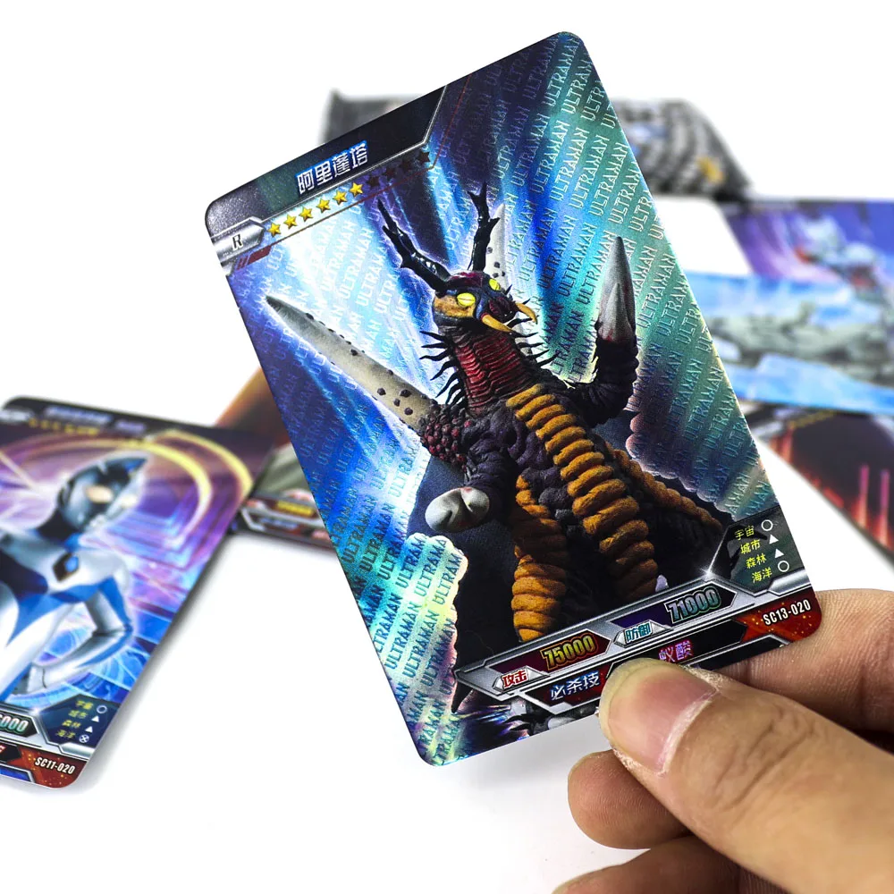 Лидер продаж блестящая карта Ultraman высококачественные настольные игры игрушки 8 80