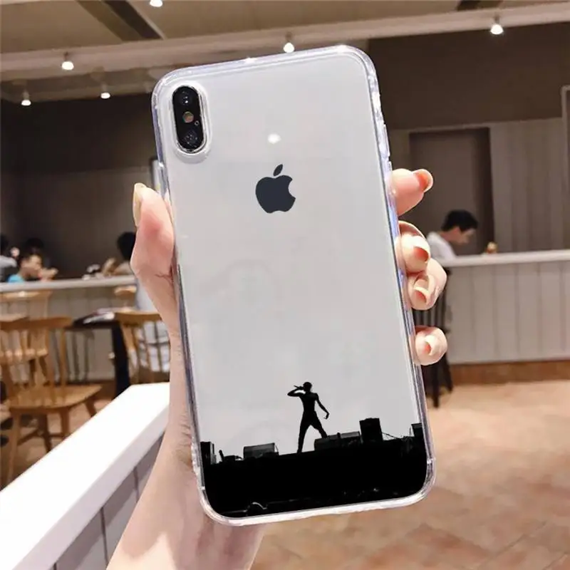

Travis Scott Phone Case Transparent soft For iphone 5 5s 5c se 6 6s 7 8 11 12 plus mini x xs xr pro max