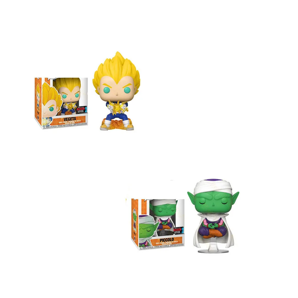 FUNKO Amine Dragon Ball 2019 NYCC VEGETA #669 маленький #670 виниловая экшн фигурка Коллекционная