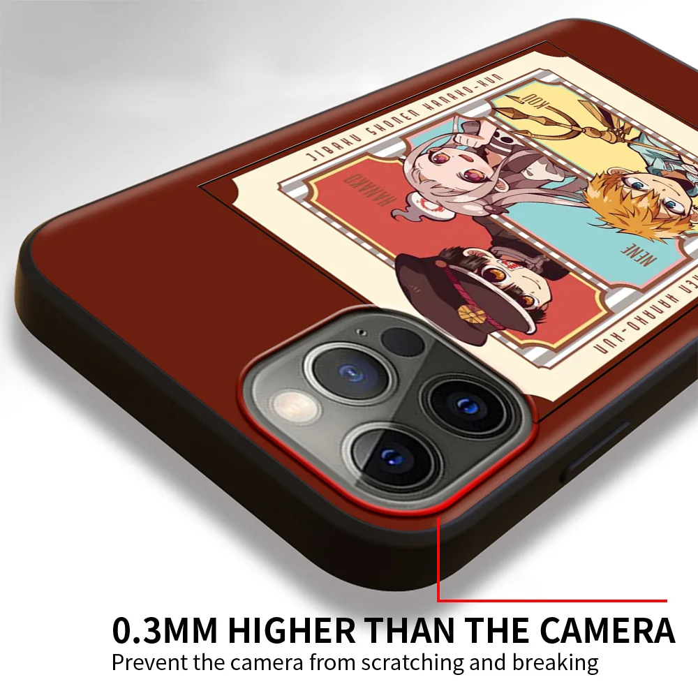 

Anime Bound Hanako Kun Case For Apple iPhone 11 12 Pro Max 8 7 6 Plus XR X XS 6S Soft Back Cover SE 2020 Phone Shell Coque Funda