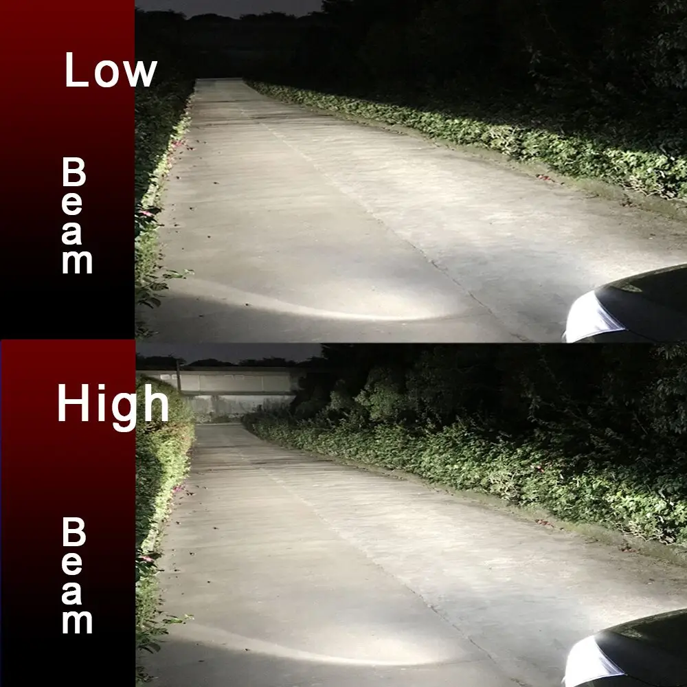 DDAI zes Светодиодные Автомобильные H4 Led H7 автомобильные лампы для фар 12 В 50 Вт 6000 К