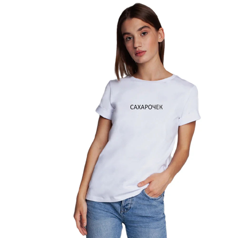 Женская летняя футболка Porzingis модная новинка 2019 хлопковая Футболка с круглым