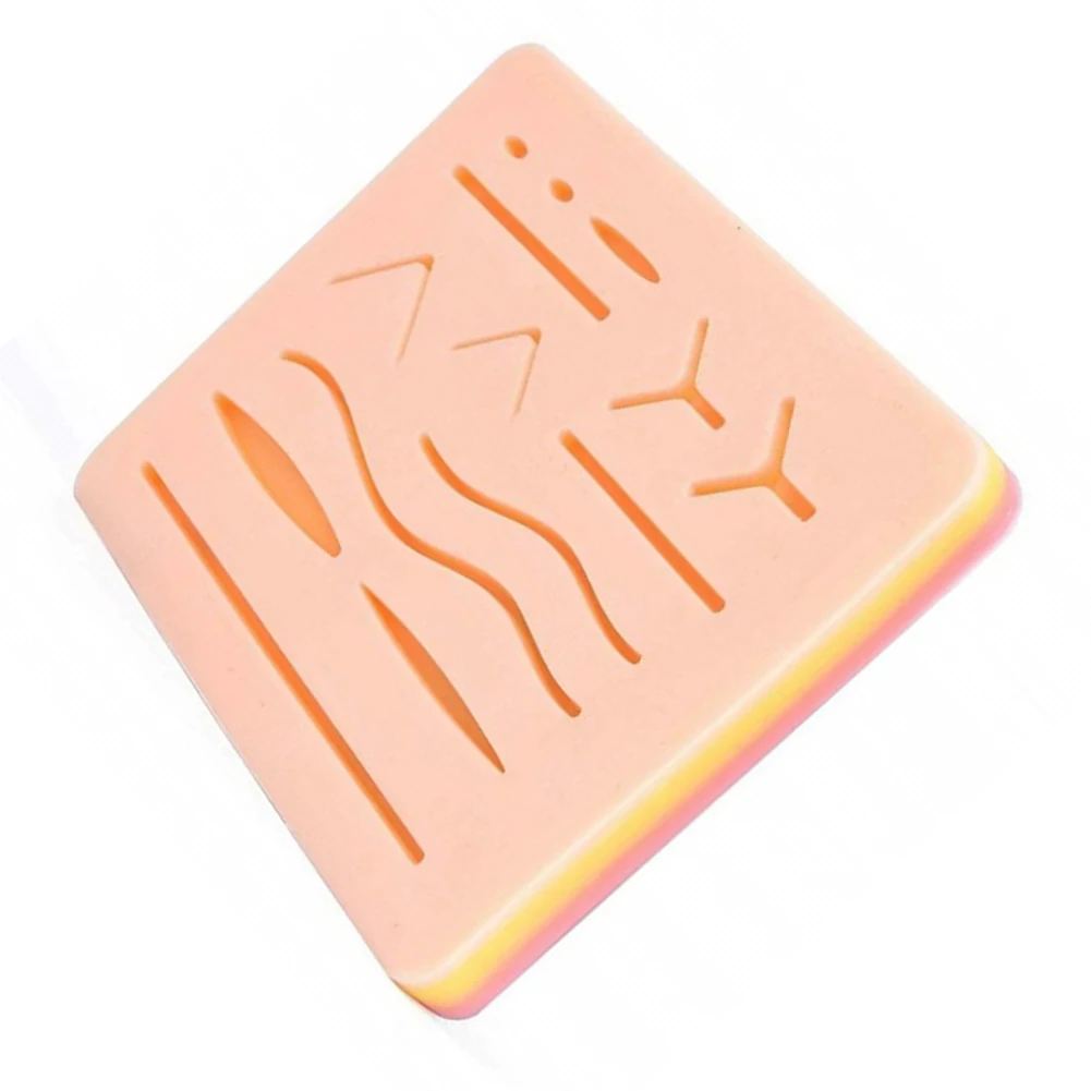 

Surgical Suture Training Kit Skin Operate Suture Practice Model Training Pad Needle Scissors Tool Kit Teaching equipment