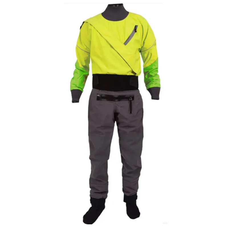 Men's Meridian Swift Entry Drysuit Latex Waterproof Breathable Dry Suit for Kayak Surf Underwater Cheap Wetsuit |