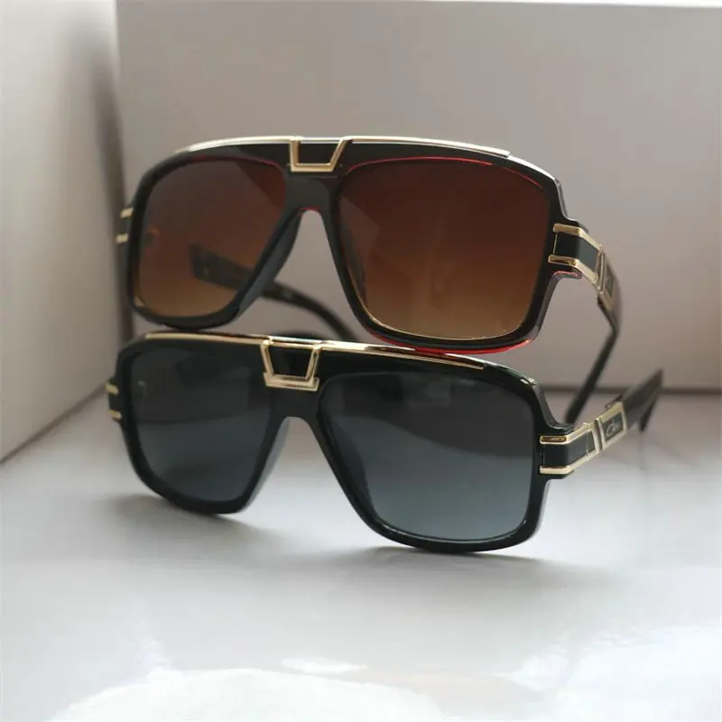 Новые модные роскошные Ретро Квадратные Солнцезащитные очки для мужчин и женщин