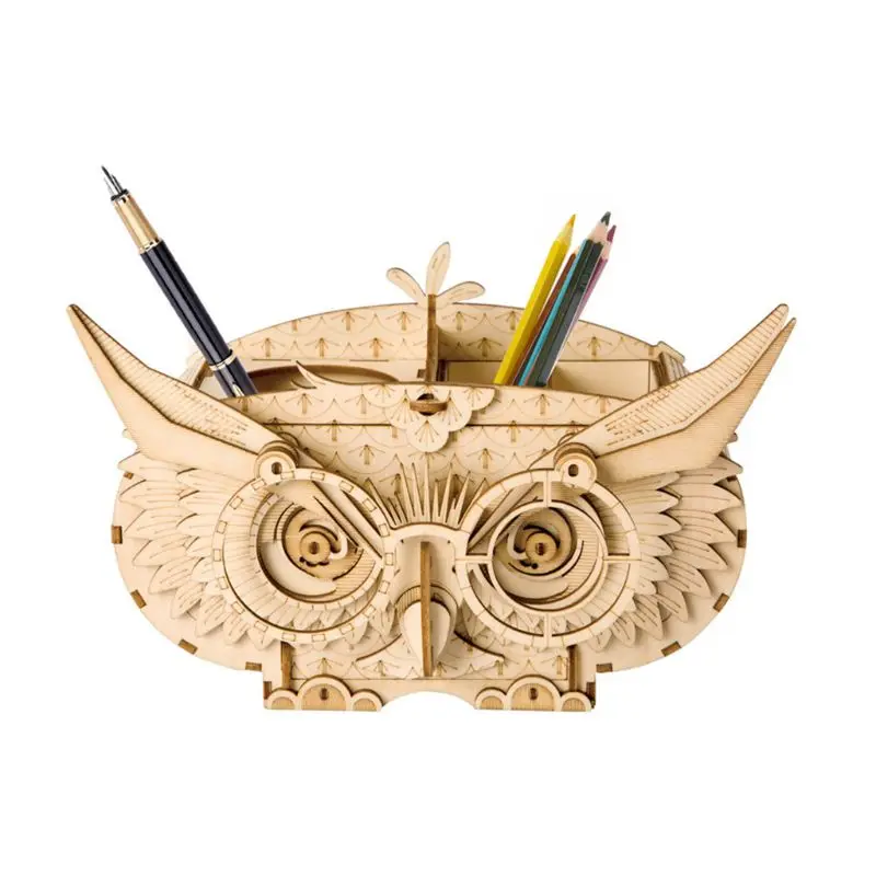 

3D Wooden Puzzle Self-assembly Craft Kits DIY Handicraft Toys for Adults Teens Boys and Girls Entertainment Miniature